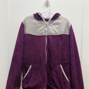 The North Face Purple Youth Fleece Jacket